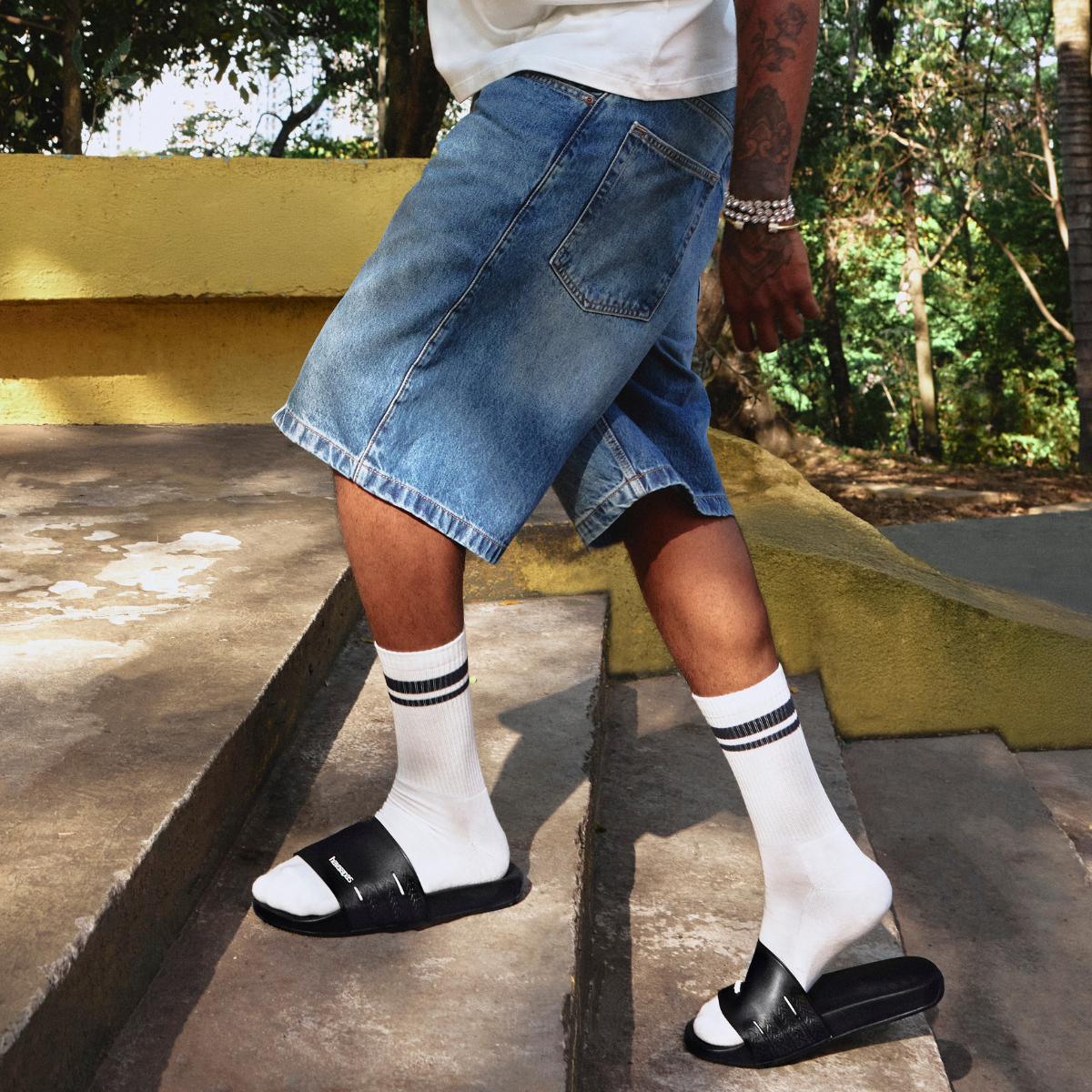 Slide Zero Unissex Preto Leve Confortável Casual Verão