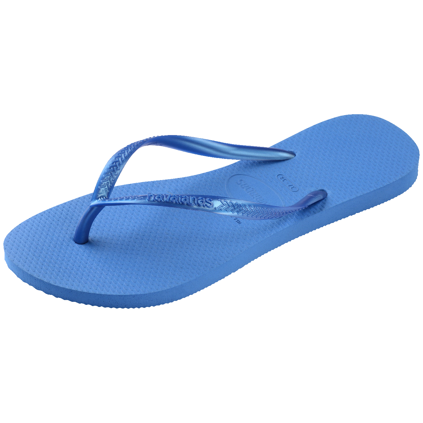 Chinelo Slim Azul Brilhante: Conforto e Estilo Leve
