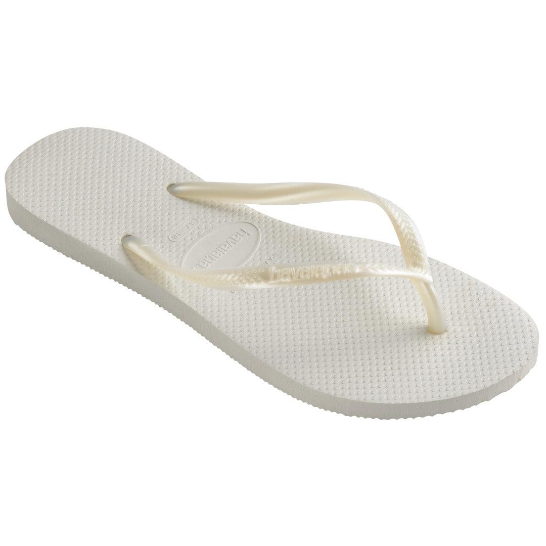 Chinelo Slim Feminino Branco: Conforto Leveza Delicadeza para Seus Pés