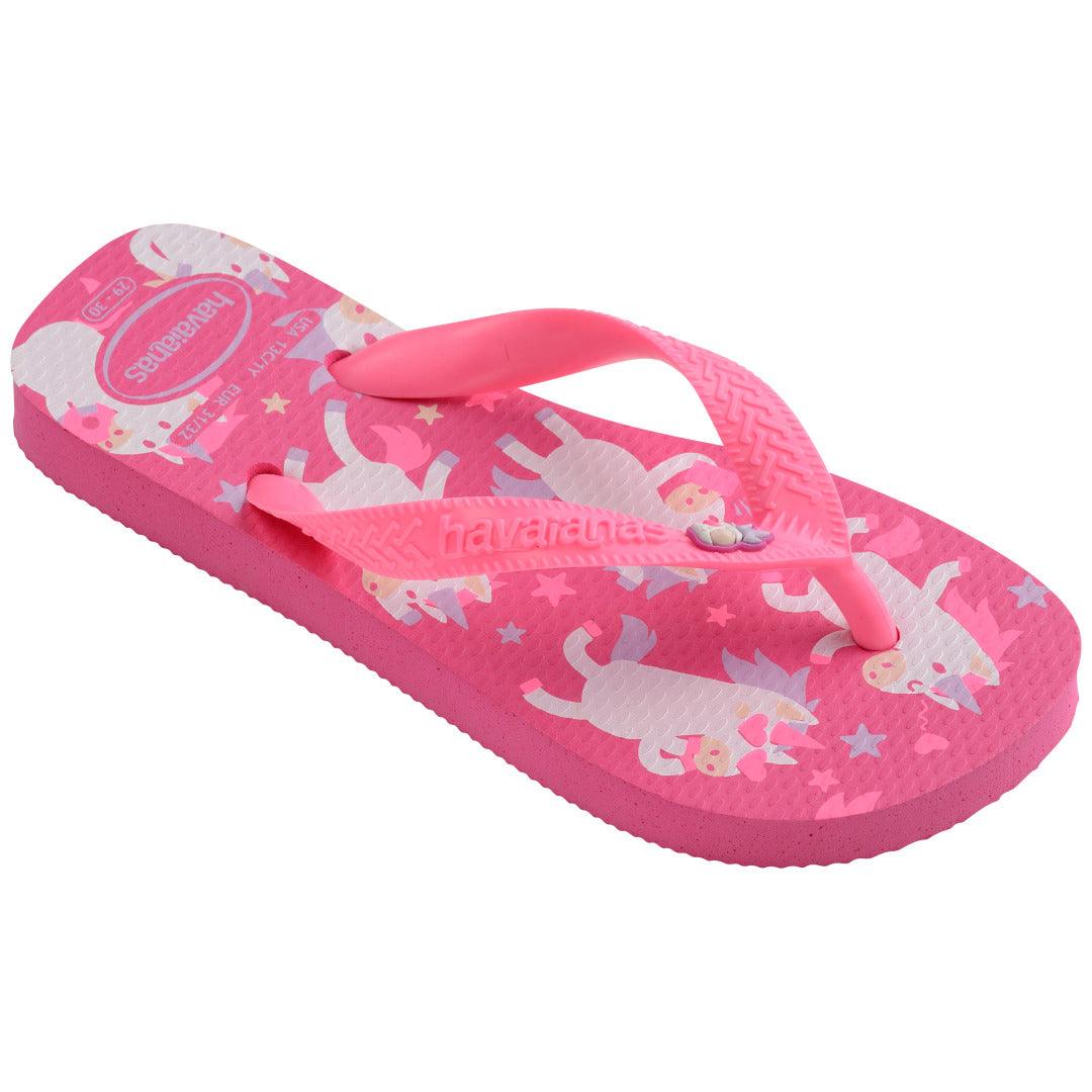 Chinelo Infantil Fantasy Rosa Flux: Conforto e Estilo Mágico para Crianças