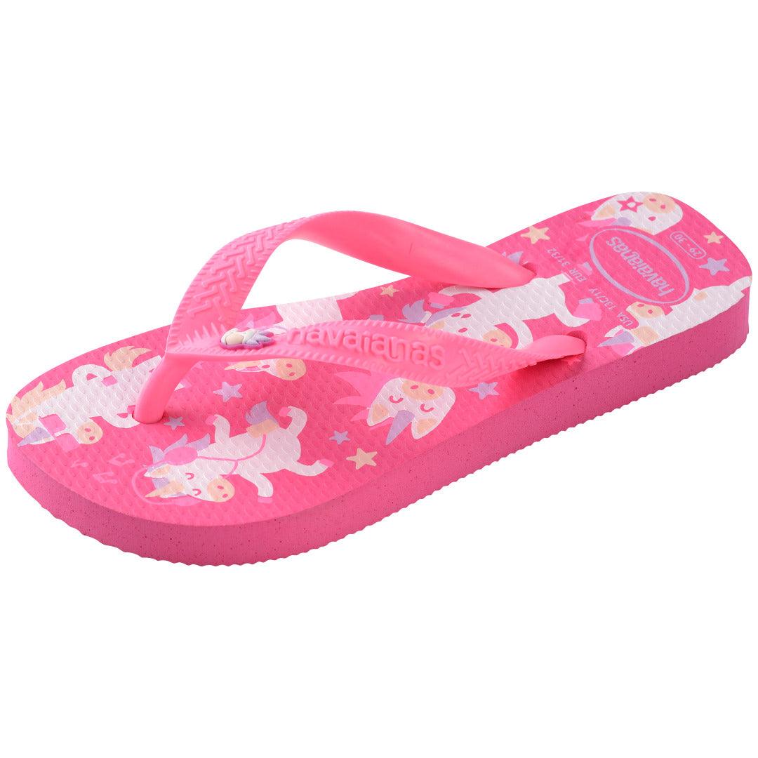 Chinelo Infantil Fantasy Rosa Flux: Conforto e Estilo Mágico para Crianças