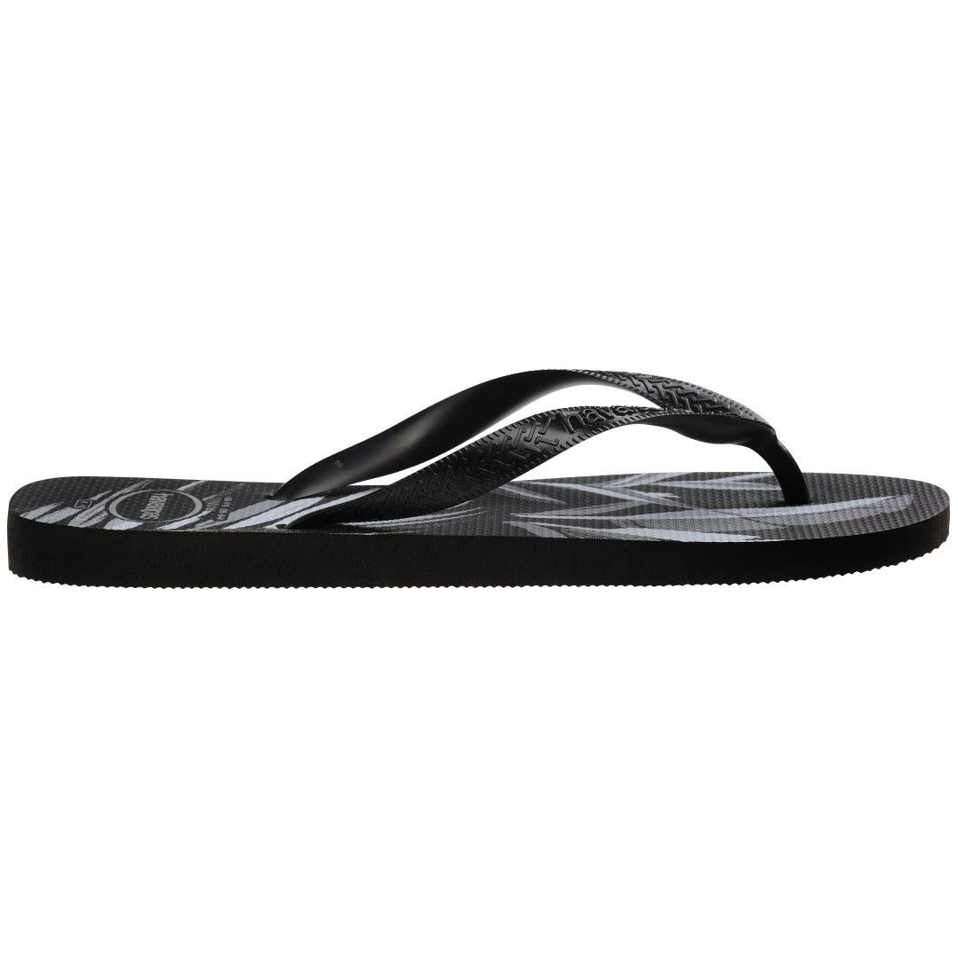 Chinelo Aloha Preto: Conforto Tropical e Estampa Vibrante de Verão