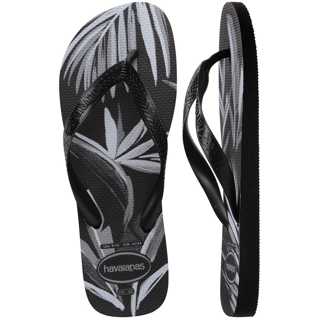 Chinelo Aloha Preto: Conforto Tropical e Estampa Vibrante de Verão