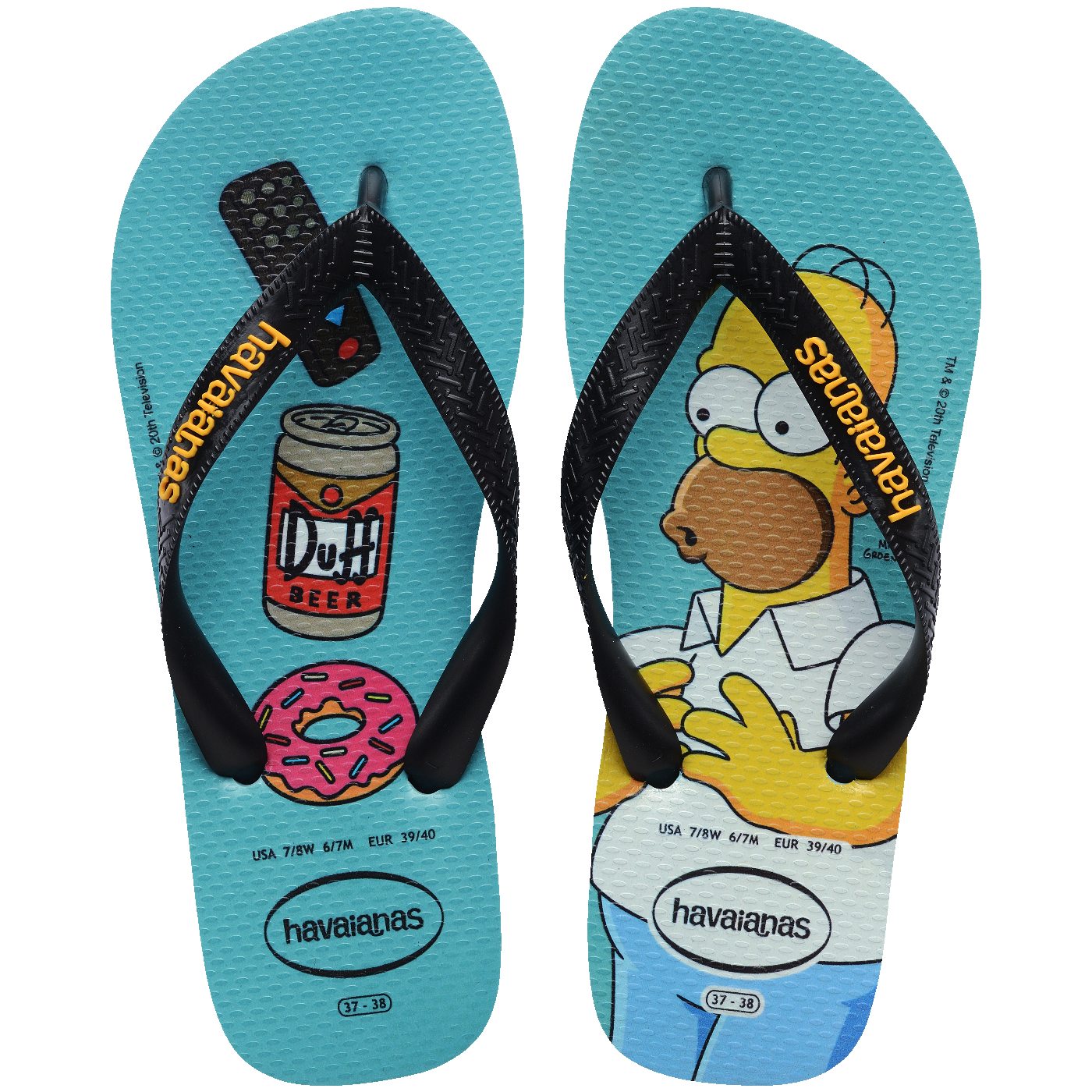 Chinelo Simpsons: Conforto Icônico, Estilo Divertido e Durabilidade para Fãs