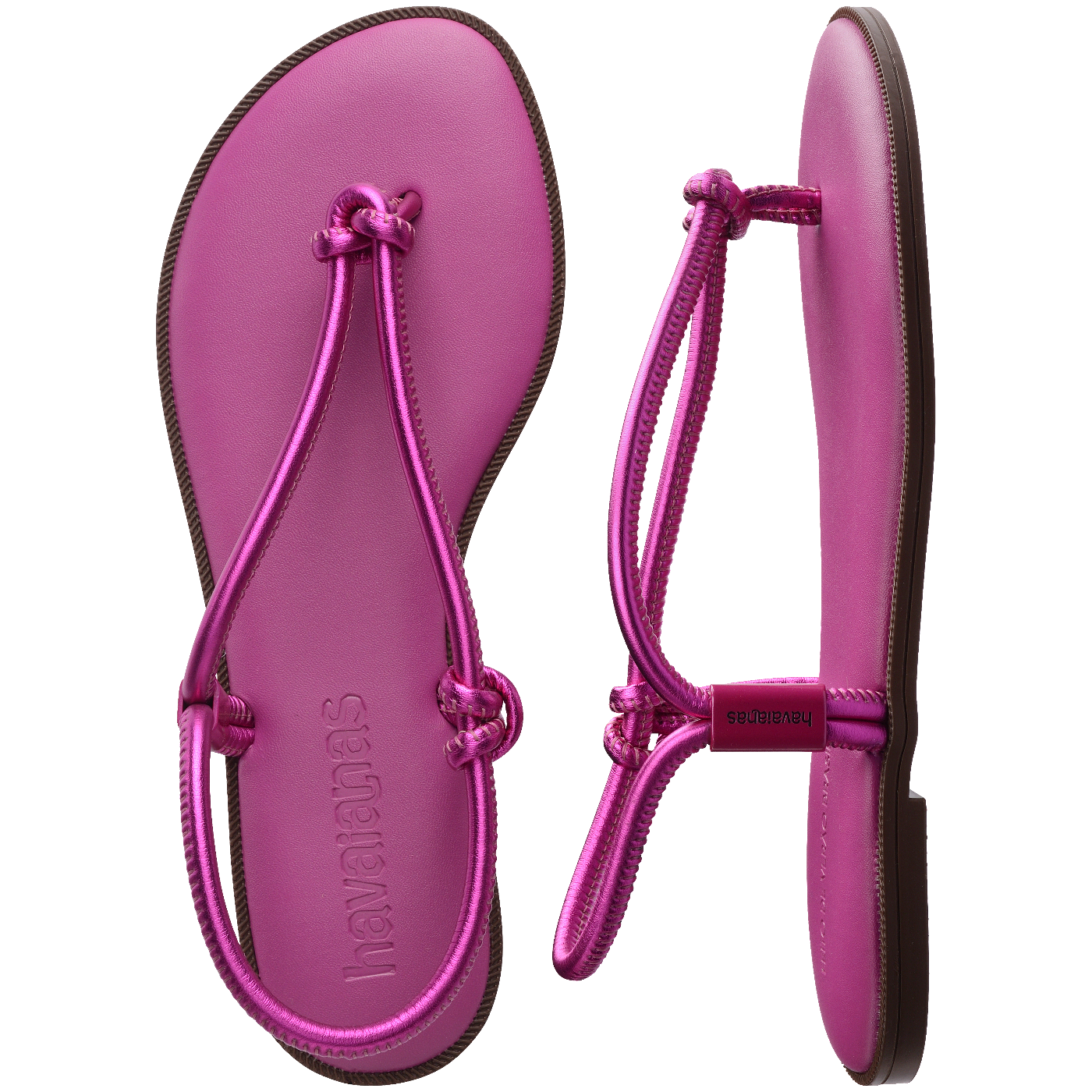 Rasteirinha Una Açaí Feminina Confortável Estilo Verão Praia Leve Durável