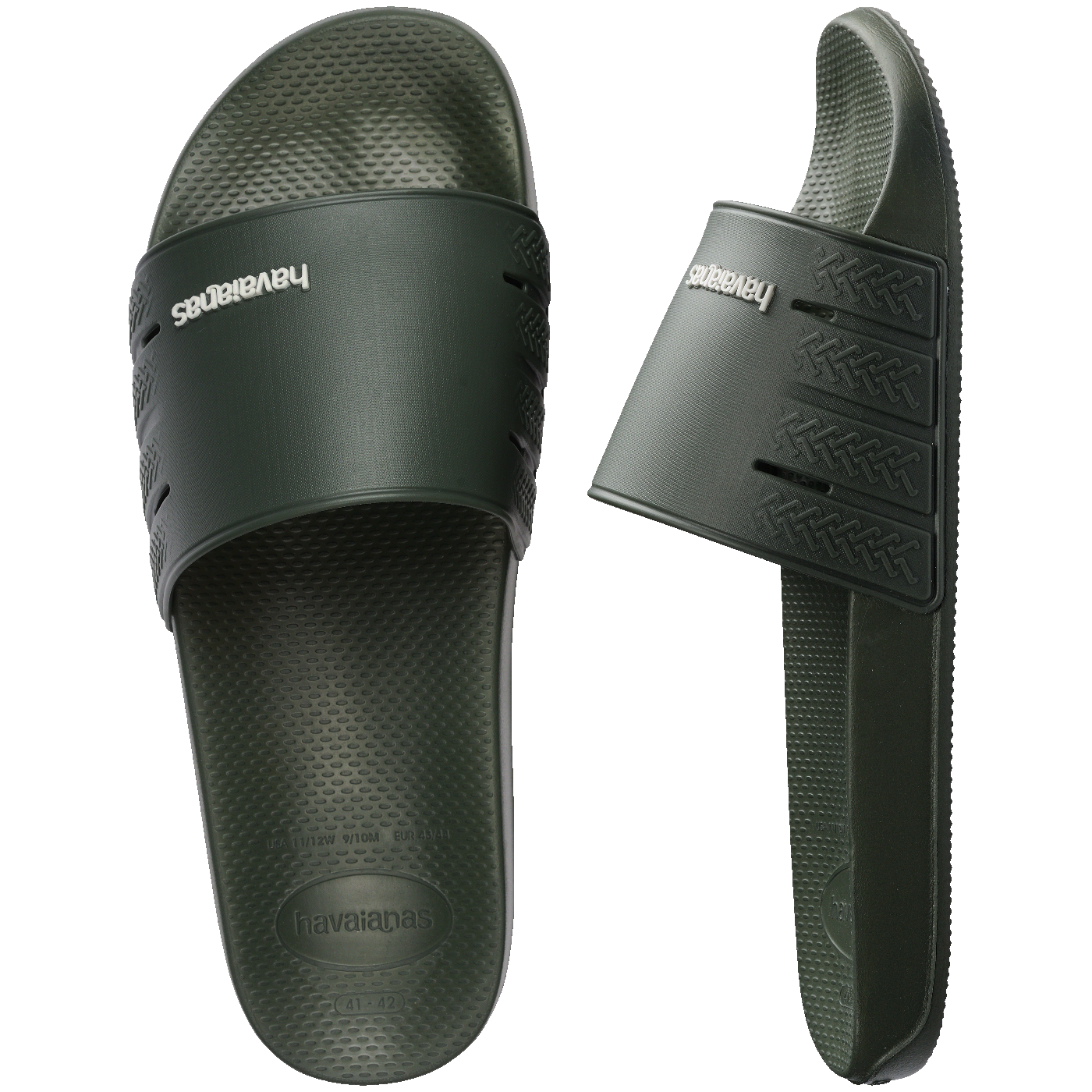Chinelo Slide Zero Unissex Verde Olive Conforto Leve Durável Verão