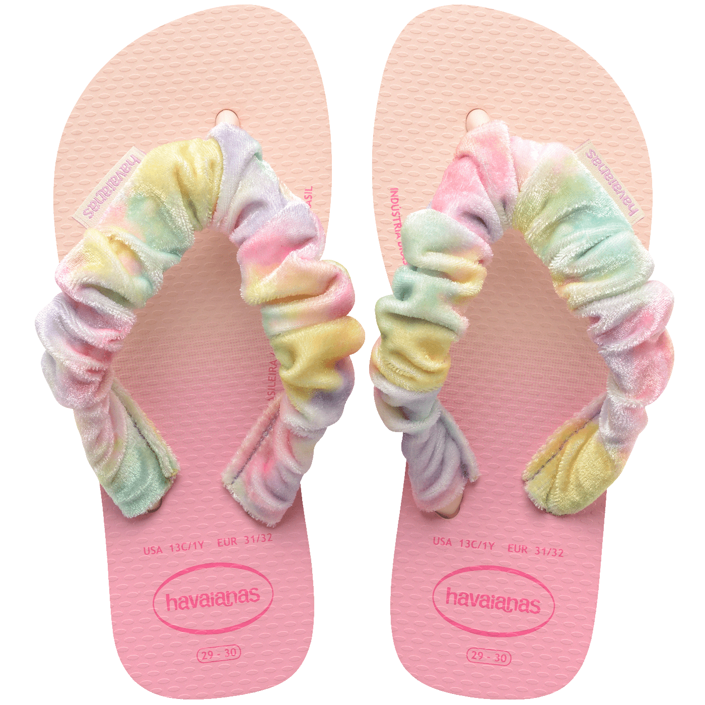 Chinelo Kids Fluffy Rosa Degradê: Conforto e Estilo para Meninas
