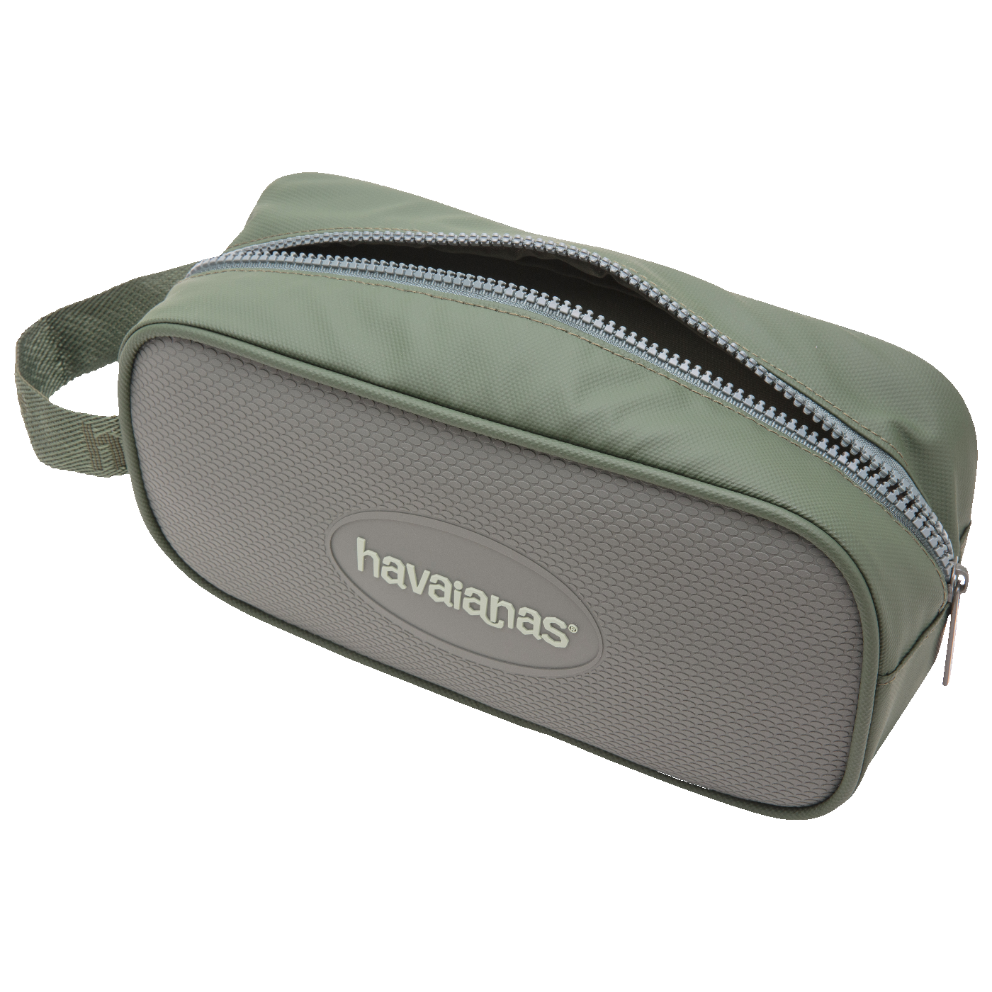 Necessaire de Viagem Verde Oliva Versátil e Compacta para Acessórios