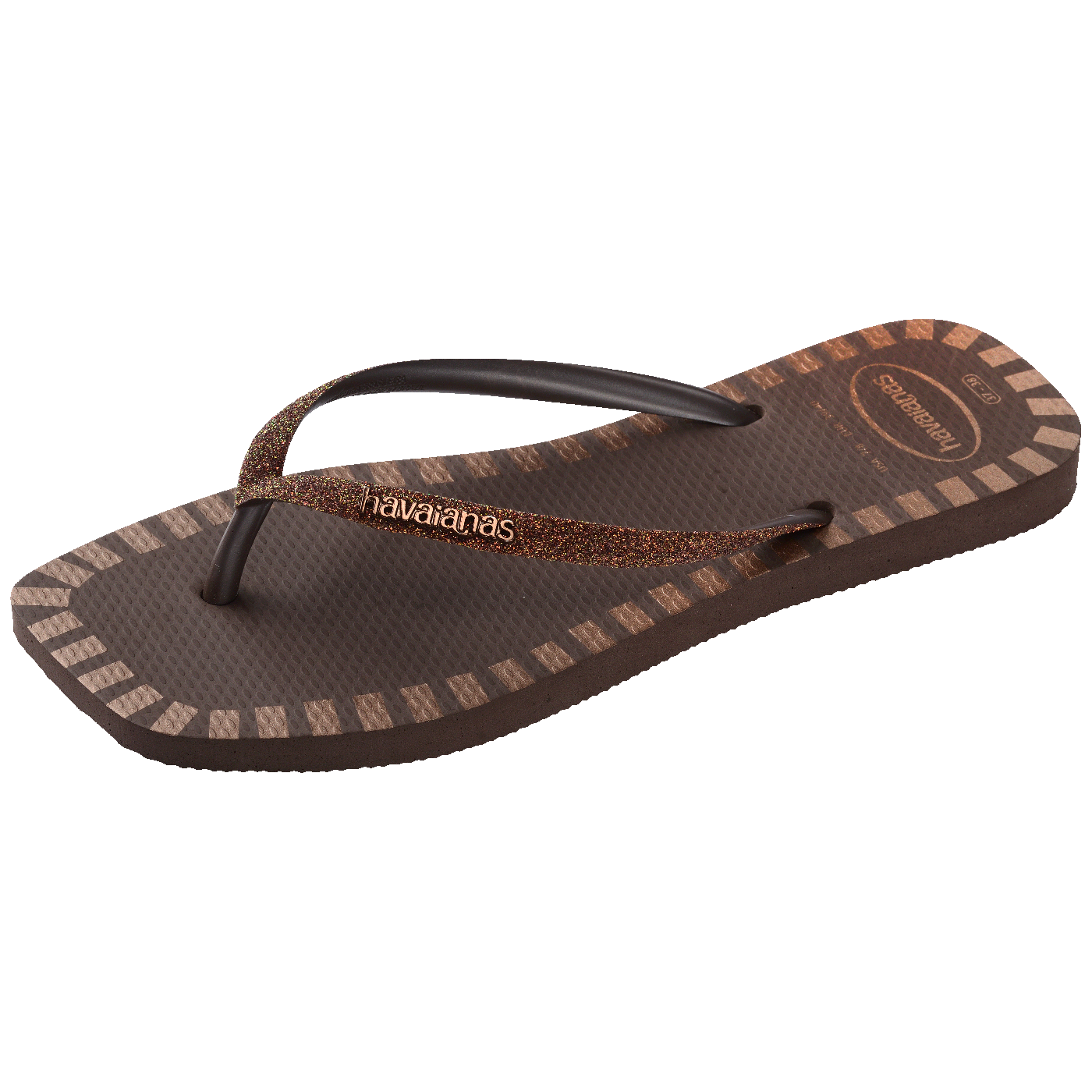 Chinelo Slim Square Glitter Contour Feminino: Brilho, Conforto e Estilo Moderno