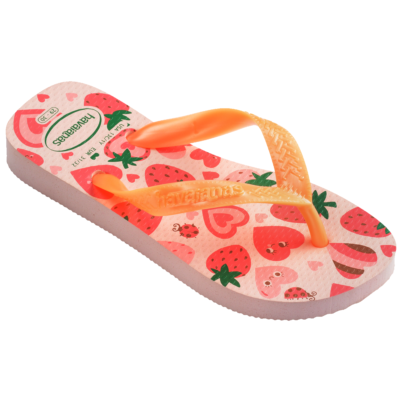 Chinelo  Infantil Flores e Morangos: Conforto Divertido para os Pés!