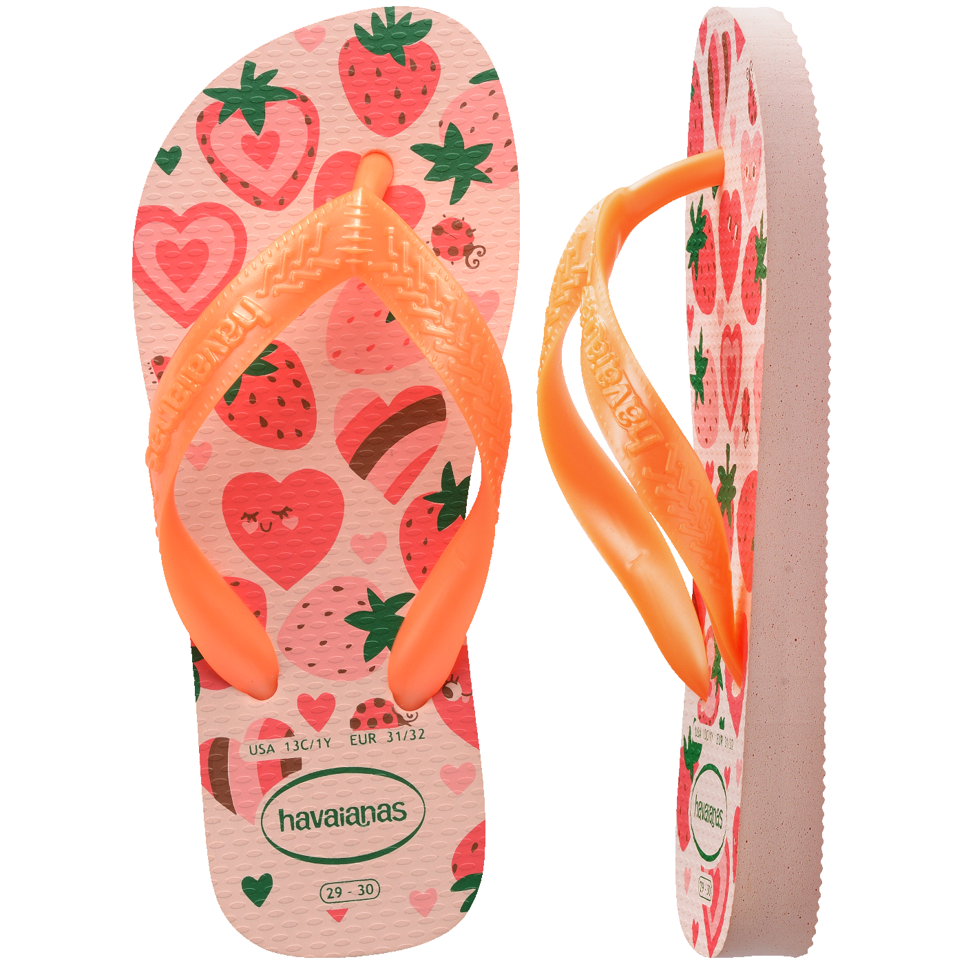 Chinelo  Infantil Flores e Morangos: Conforto Divertido para os Pés!