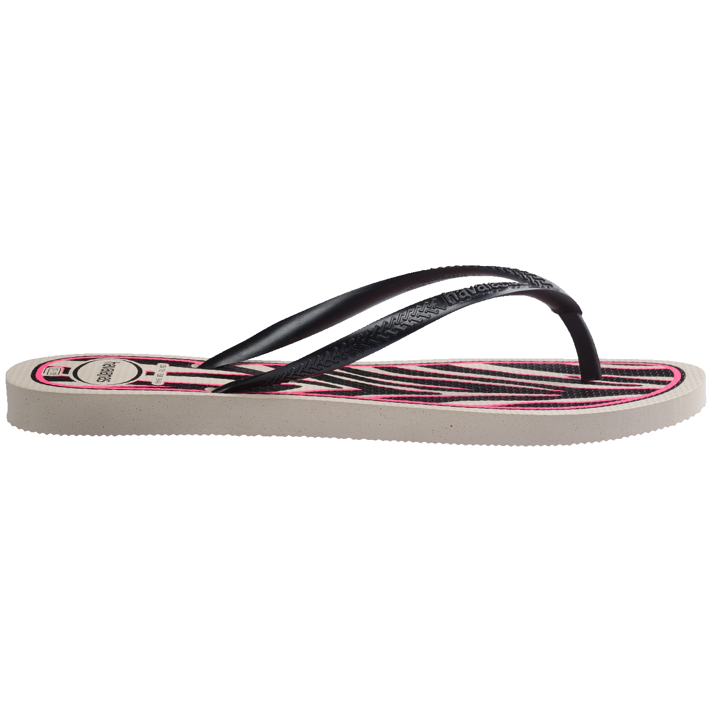 Chinelo  Slim Animals Estampa Animal Print Conforto Leve Elegante Verão