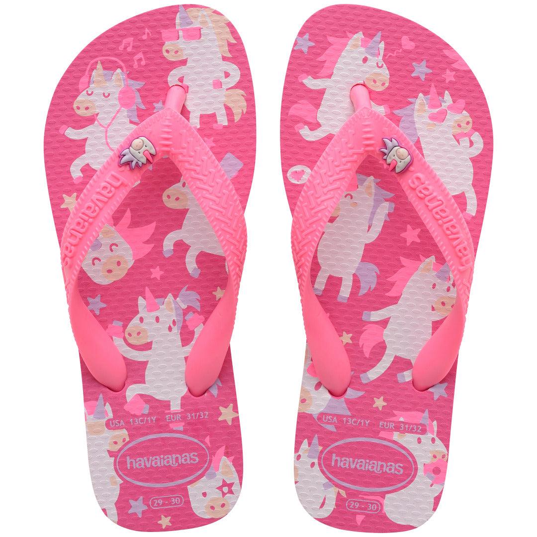 Chinelo  Infantil Fantasy Rosa Flux: Conforto e Estilo Mágico para Crianças