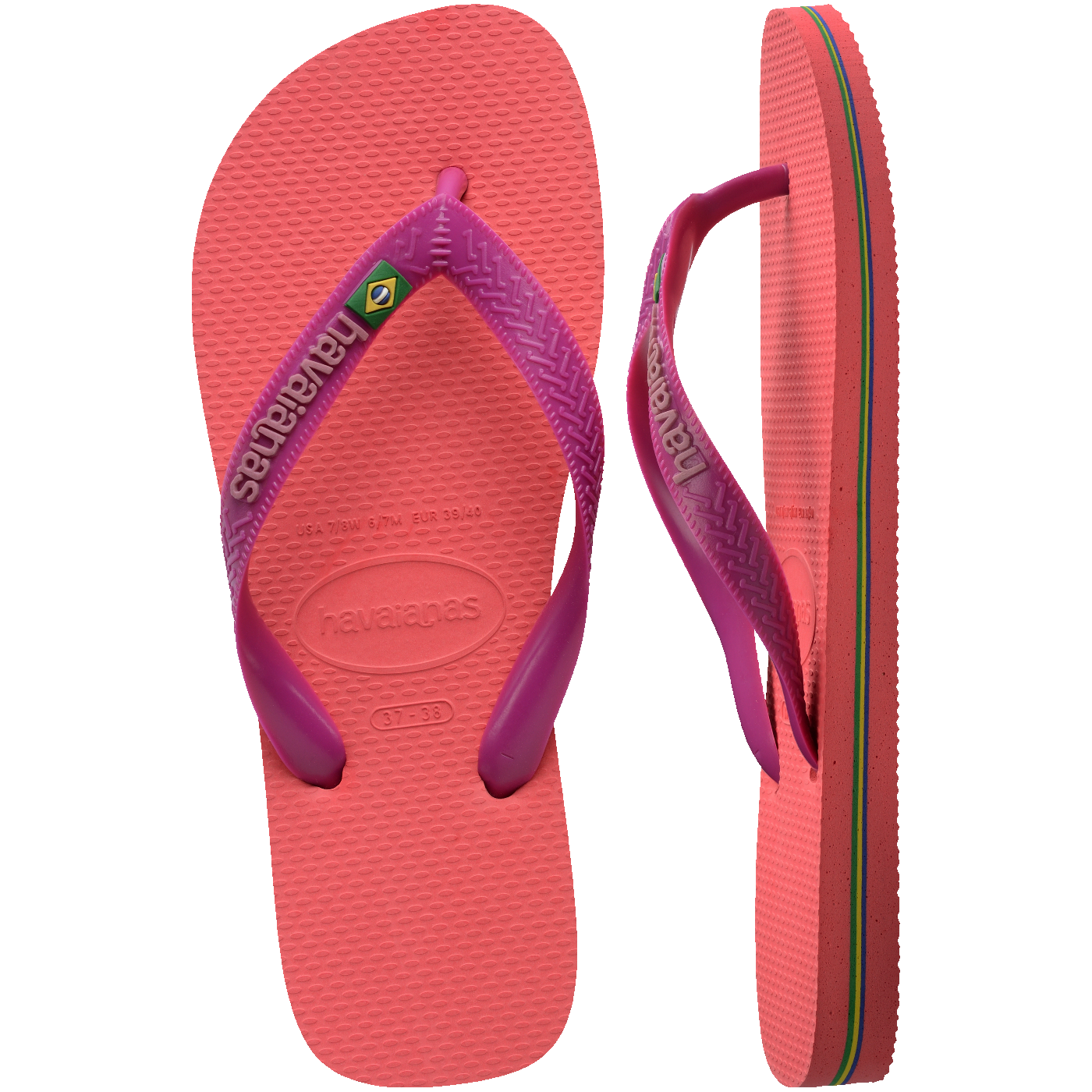 Chinelo  Brasil Logo Original: Conforto Icônico, Estilo Vibrante para Seus Pés