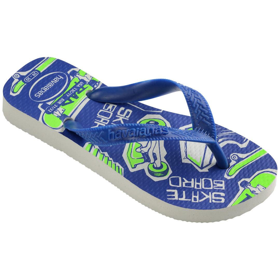Chinelo  Infantil Athletic Azul Naval Estampas Esportivas Basquete Futebol Conforto Leve