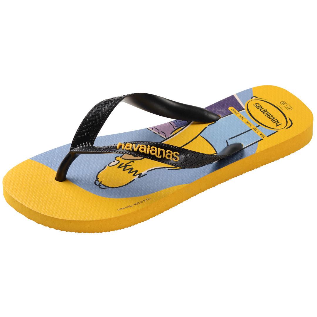 Chinelo  Simpsons Amarelo Pop: Conforto e Estilo Divertido para Fãs
