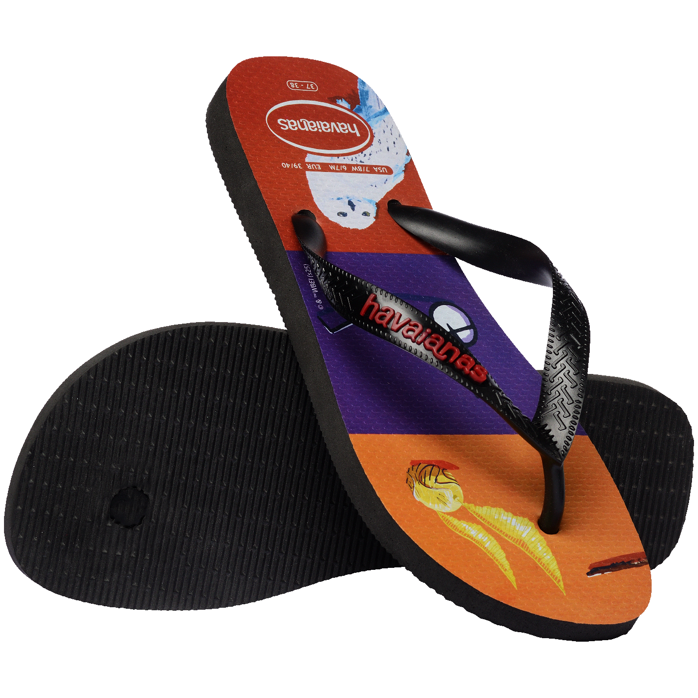 Chinelo  Harry Potter Mapa do Maroto Bruxos Trevas Conforto Fã