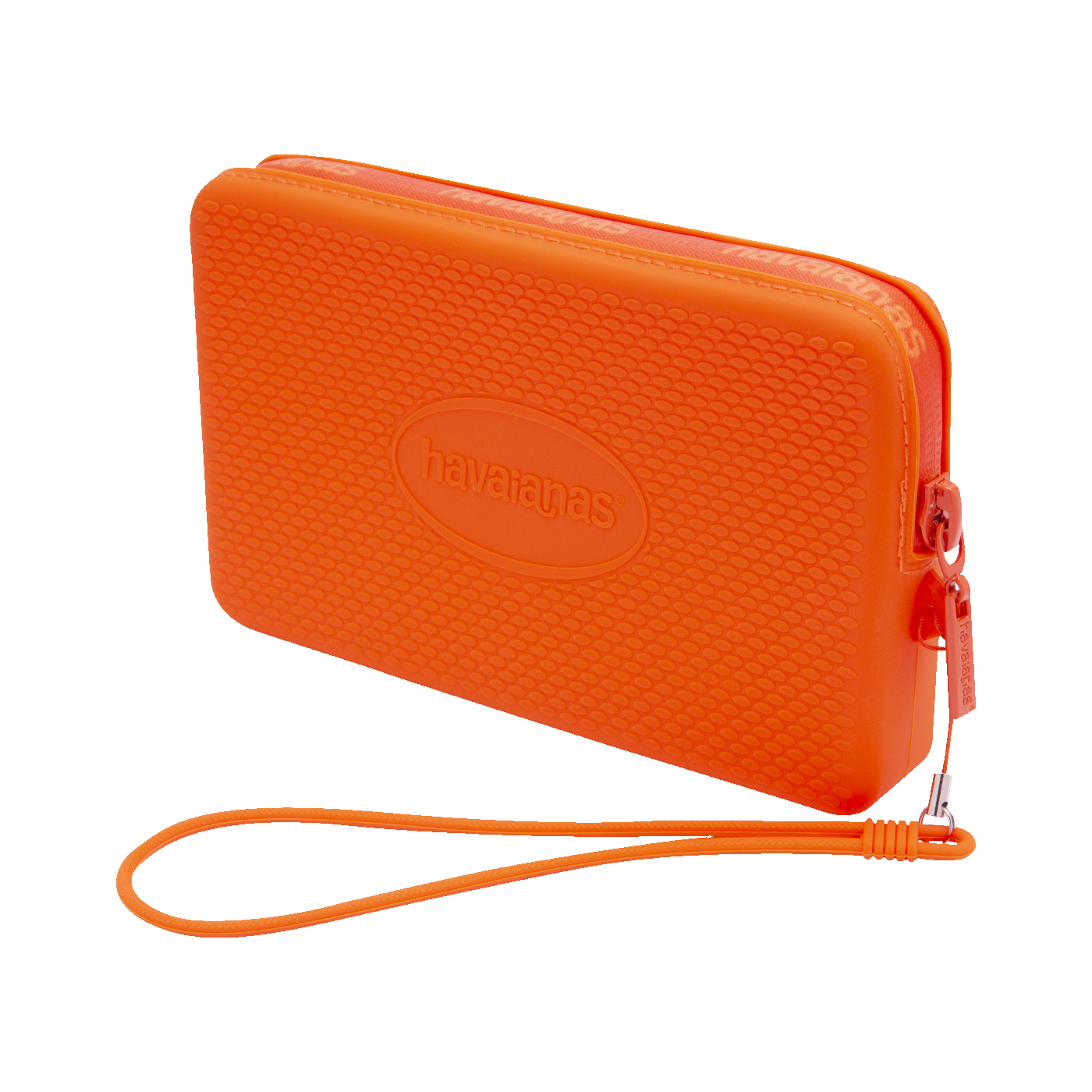 Mini Bag  Logo Silicone: Carteira Versátil, Necessaire, Porta-Celular com Zíper