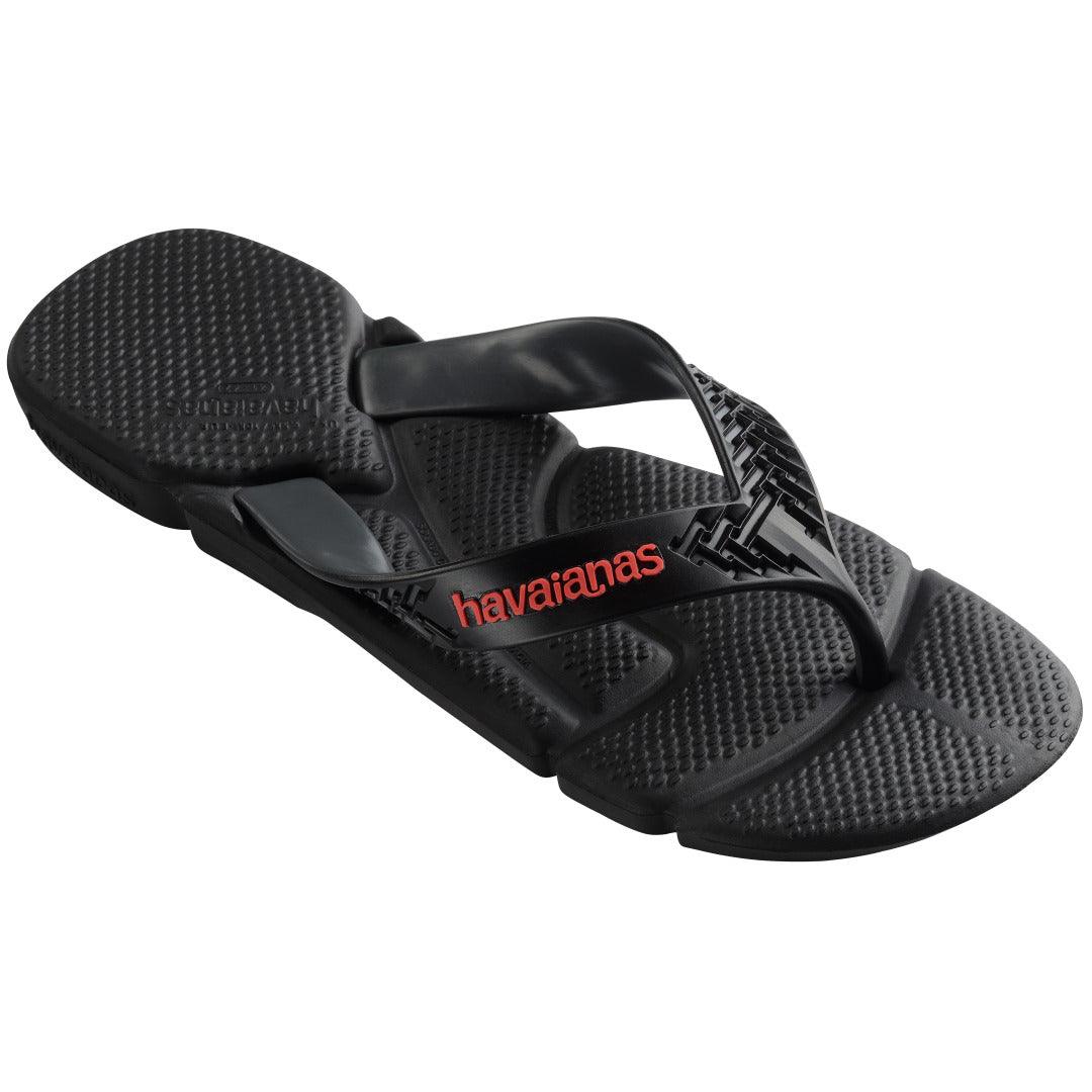 Chinelo  Power 2.0 Preto: Conforto Supremo, Design Moderno e Borracha Macia