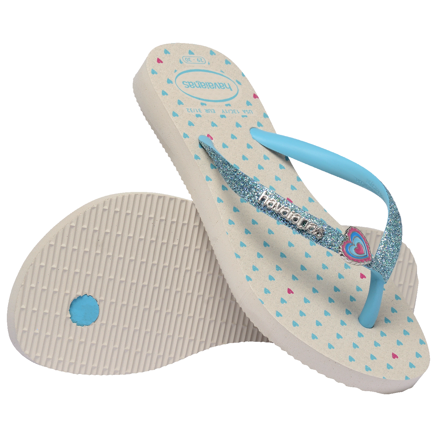 Chinelo  Infantil Slim Glitter II: Brilho e Conforto para Pequenos Pés