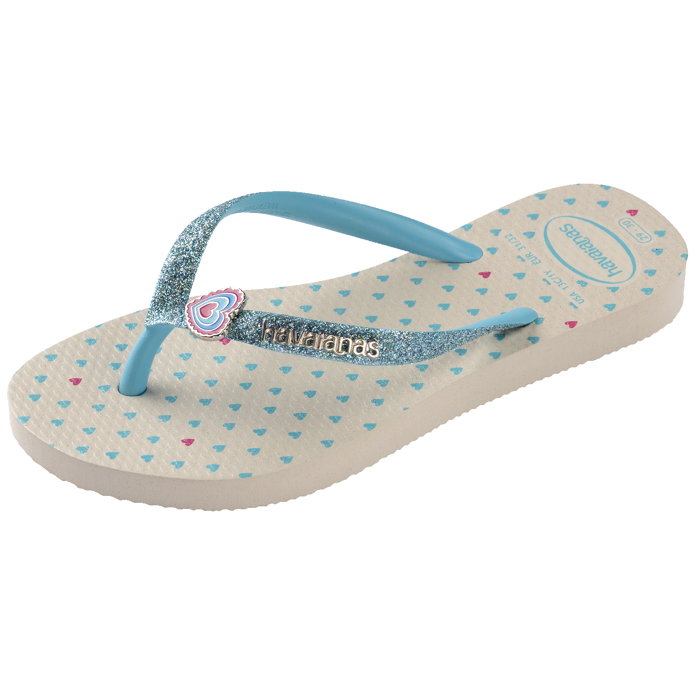 Chinelo  Infantil Slim Glitter II: Brilho e Conforto para Pequenos Pés