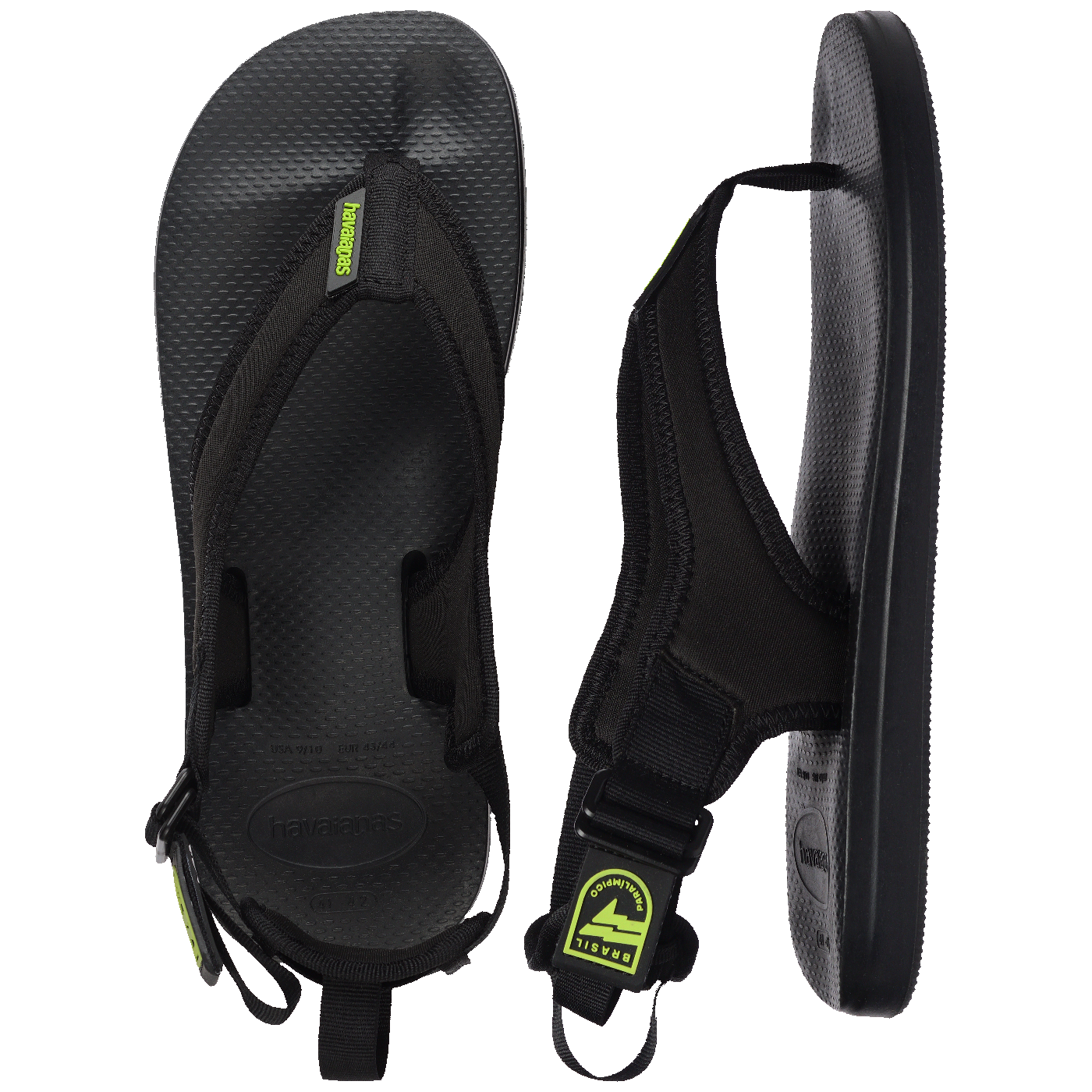 Chinelo  Oficial Comitê Paralímpico Brasileiro Conforto e Estilo Verão