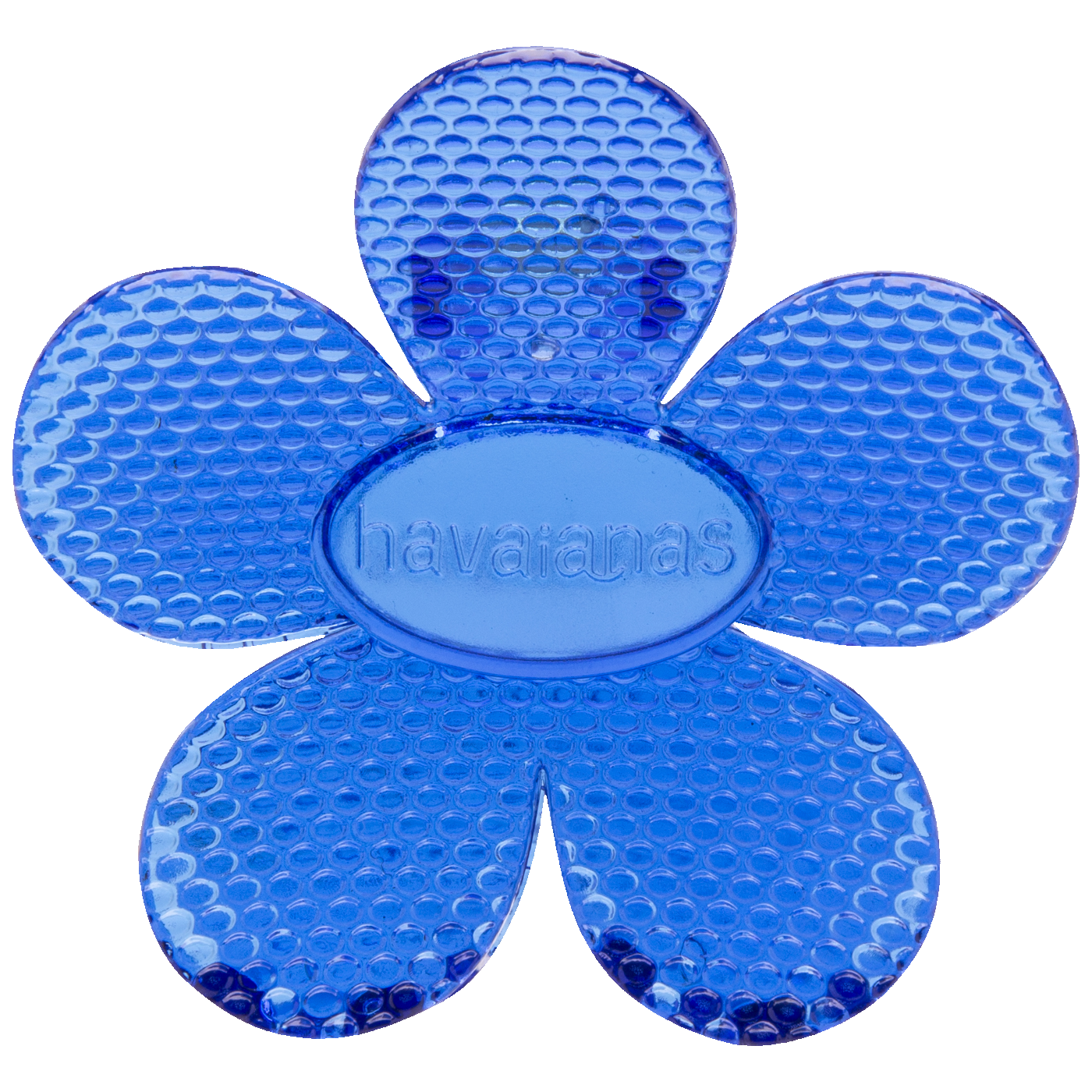 Presilha de Cabelo  Floral Azul Brilhante: Estilo Icônico para o Verão