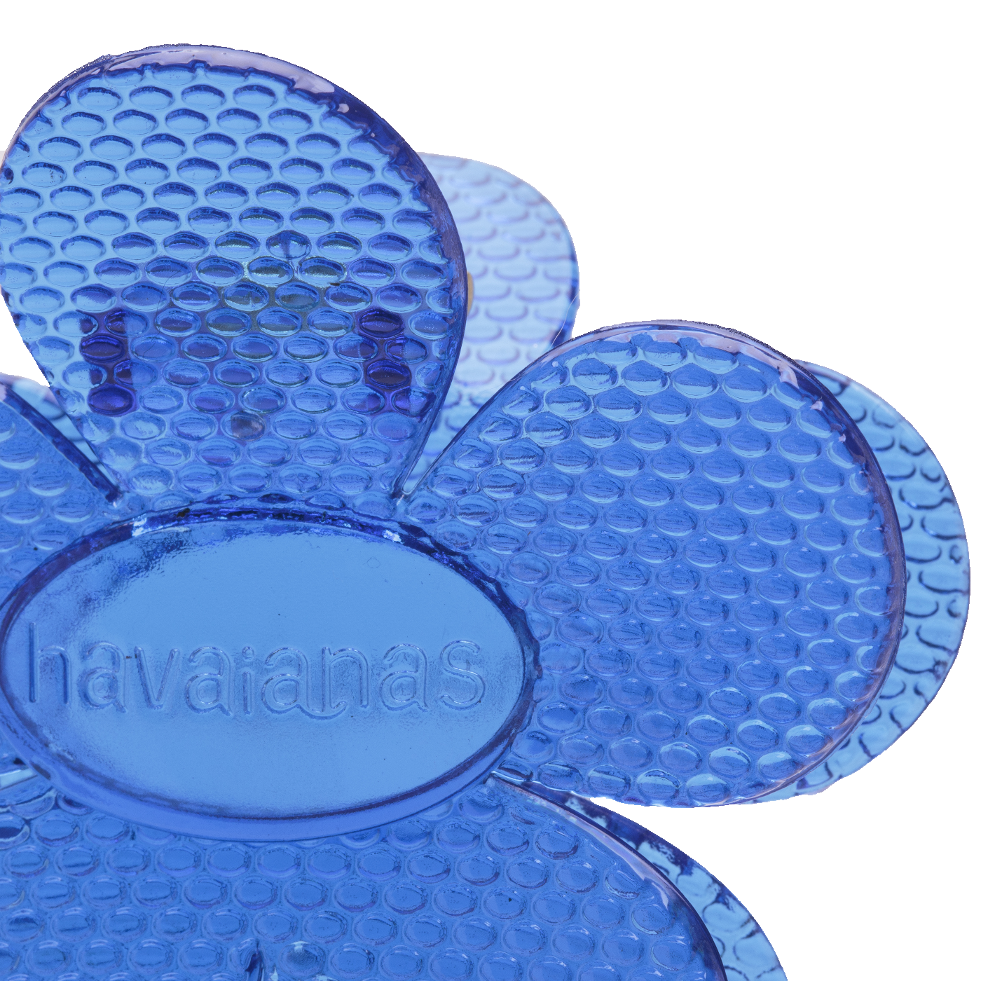 Presilha de Cabelo  Floral Azul Brilhante: Estilo Icônico para o Verão