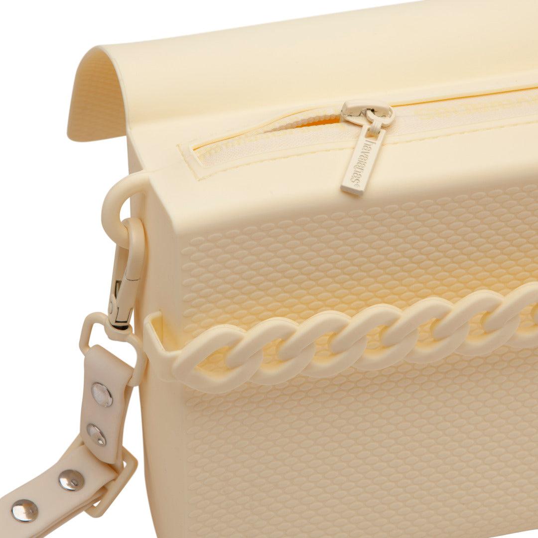 Bolsa Tiracolo  Chains: Estilo, Praticidade e Silicone com Corrente Ajustável