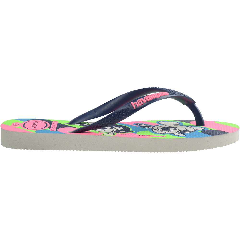 Chinelo  Infantil Slim Meninas Super Poderosas Confortável Estiloso Resistente