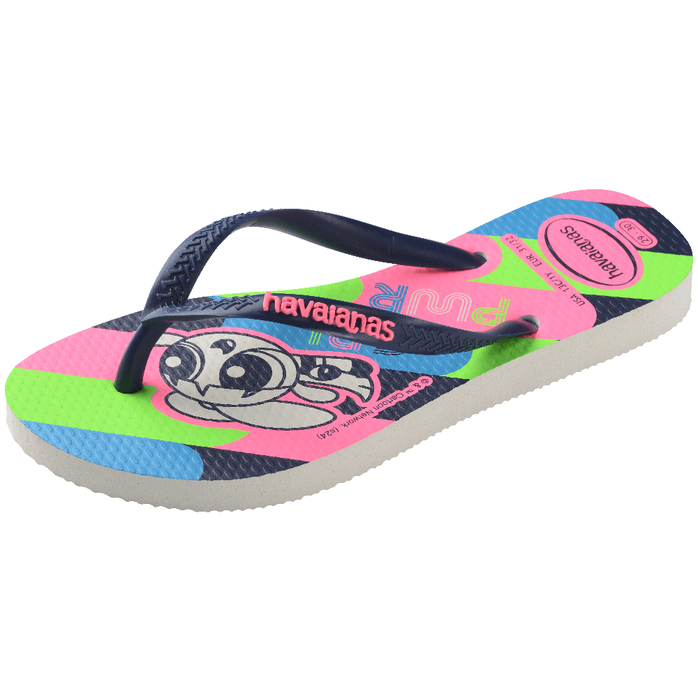 Chinelo  Infantil Slim Meninas Super Poderosas Confortável Estiloso Resistente