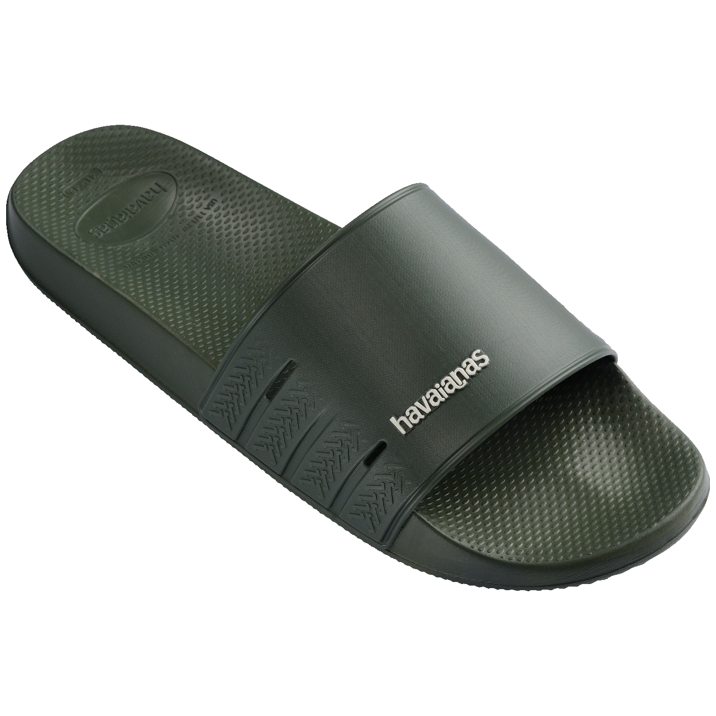 Chinelo Slide  Zero Unissex Verde Olive Conforto Leve Durável Verão