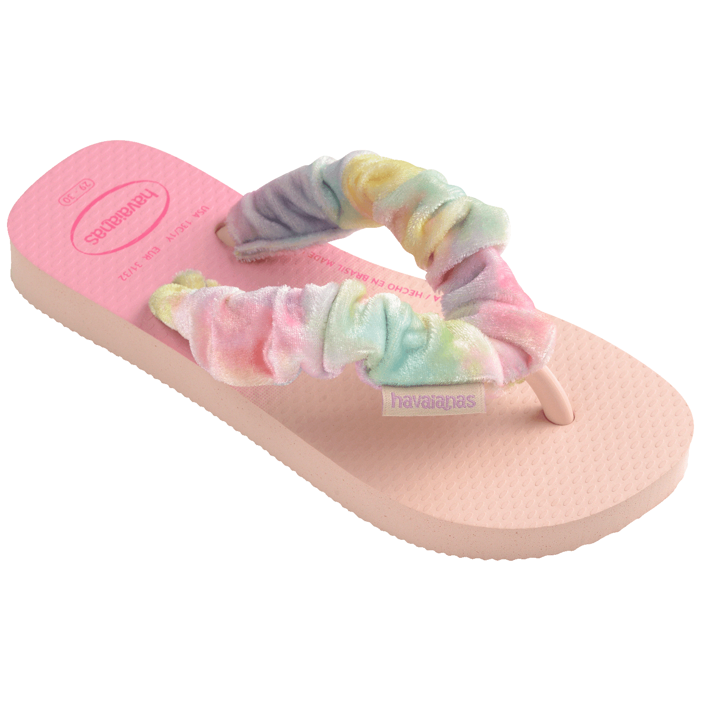 Chinelo  Kids Fluffy Rosa Degradê: Conforto e Estilo para Meninas