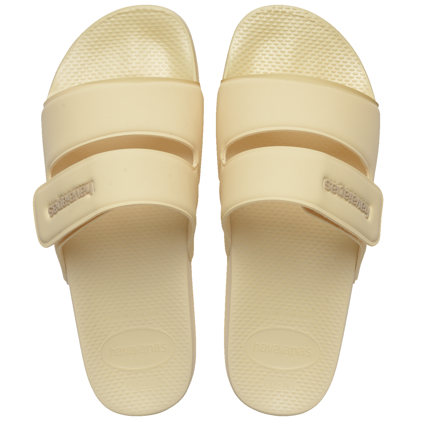 Chinelo Slide  Strap Creme: Conforto Superior, Estilo Moderno e Durabilidade