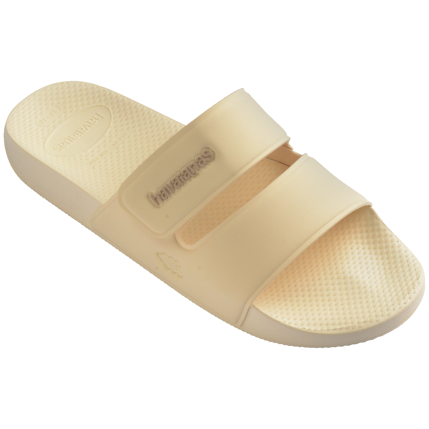 Chinelo Slide  Strap Creme: Conforto Superior, Estilo Moderno e Durabilidade