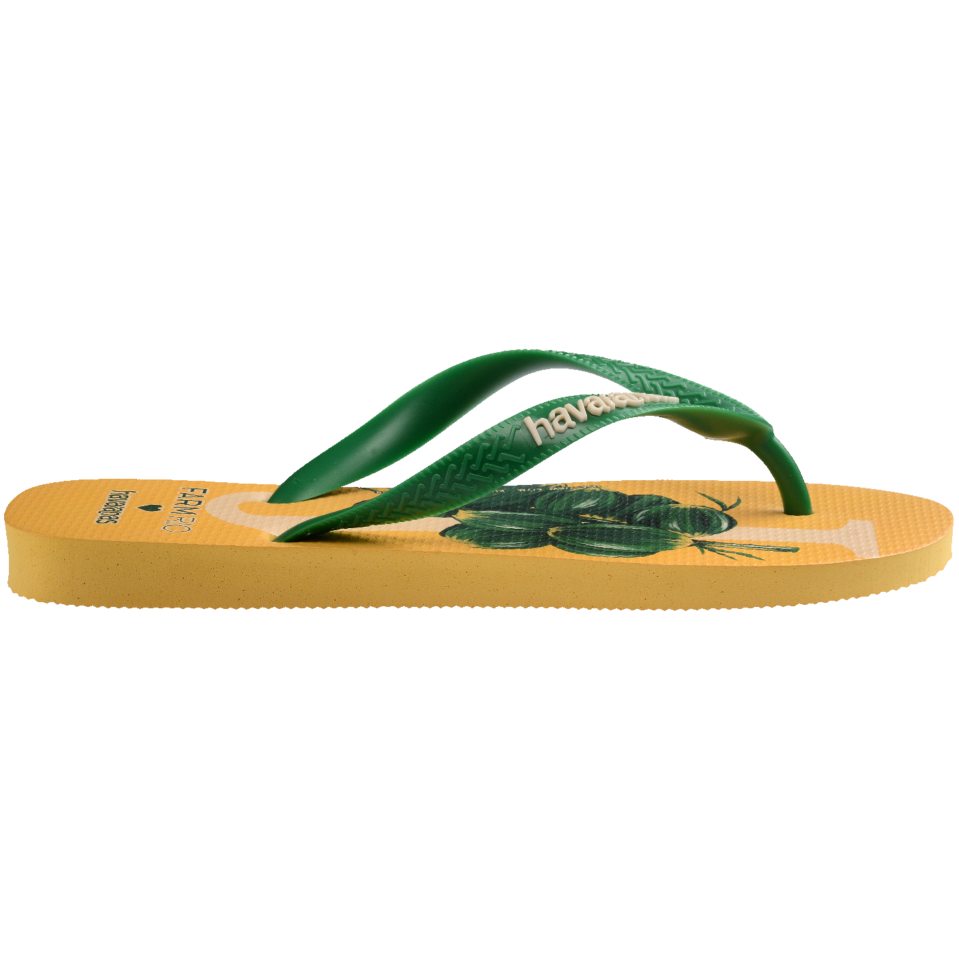 Chinelo  Farm RJ Estampa Tropical Vibrante Conforto Verão Praia Piscina